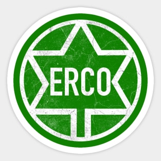 Erco vintage look Sticker